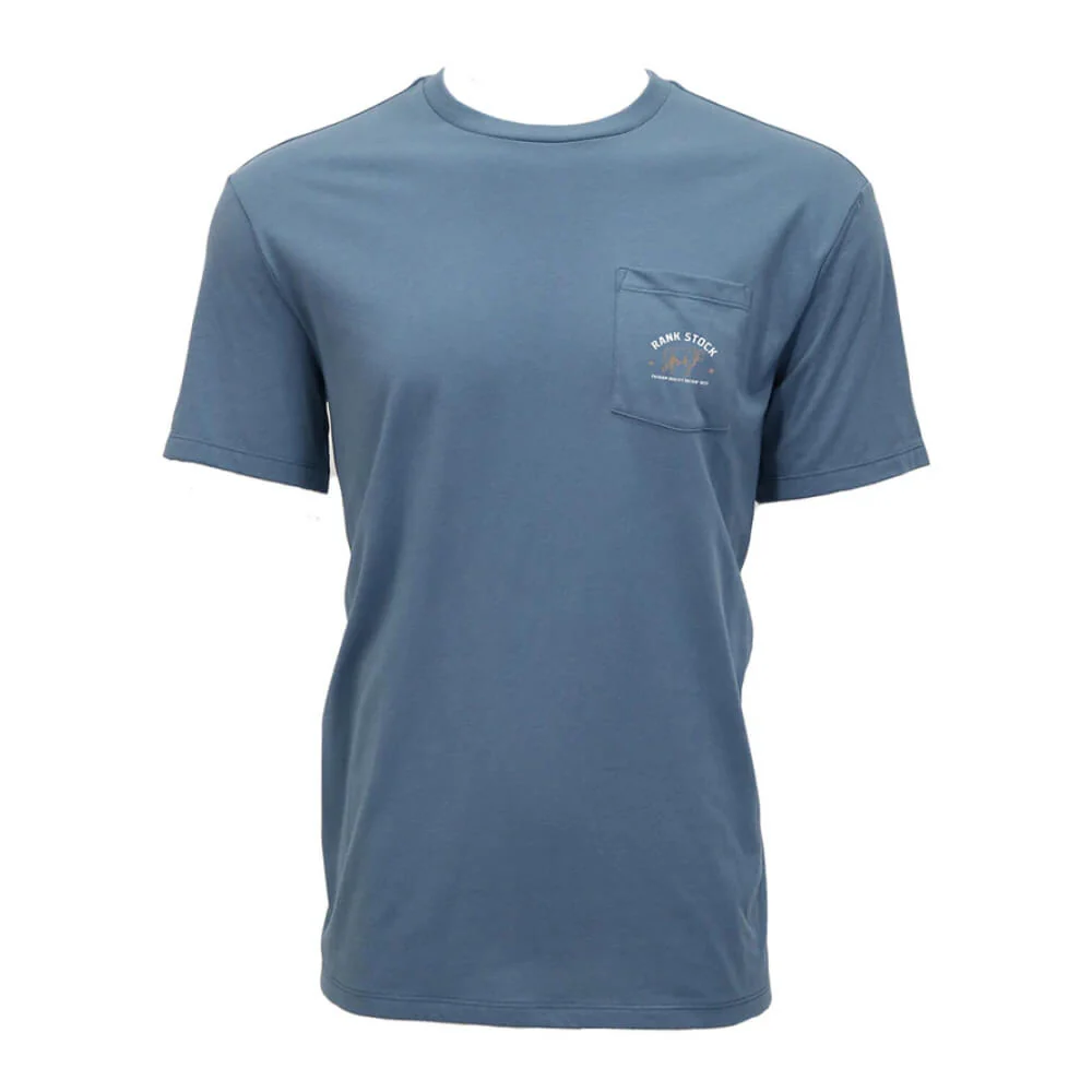 Hooey Mens "Charbray" T-Shirt Dark Denim - HT1784DE - Image 2