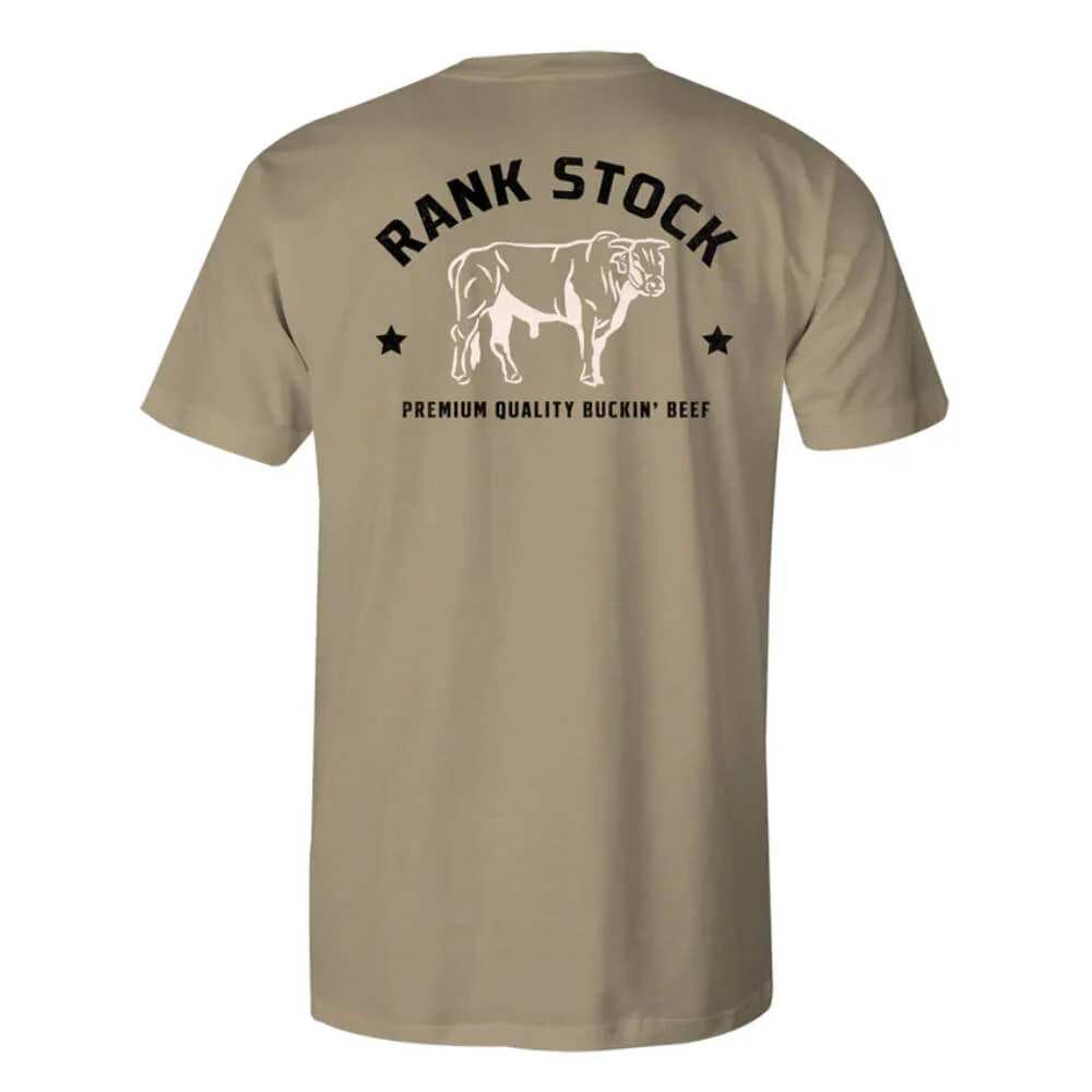 Hooey Mens "Charbray" T-Shirt Tan - HT1684TN - Image 2