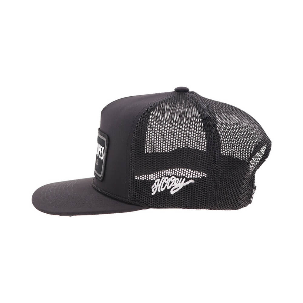Hooey Mens "CR125" Cactus Ropes Cap Black/White - CR125 - Image 5