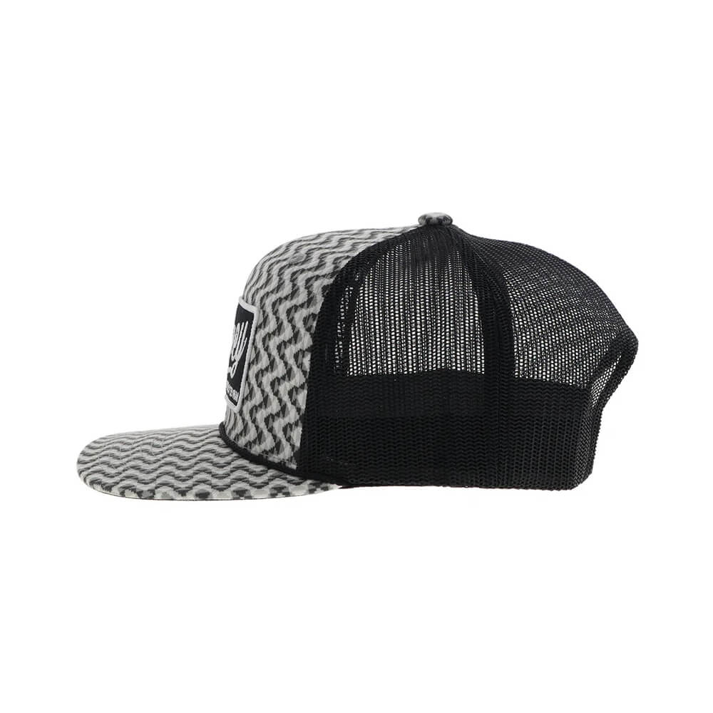 Hooey Mens "Lakota" Cap Grey/Black - 2548T-GYBK - Image 5