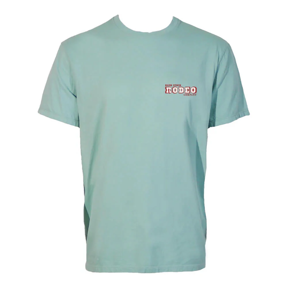 Hooey Mens "Rank Rodeo Co" T-Shirt Light Blue - RT2604LTBL - Image 2