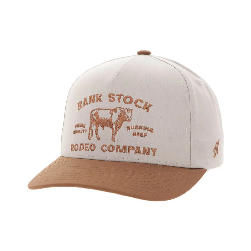 Hooey Mens "Rank Stock" Cap Tan - 2662T-TN