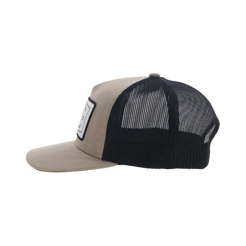 Hooey Mens "Rank Stock" Cap Tan/Black - 2461T-TNBK - Image 5