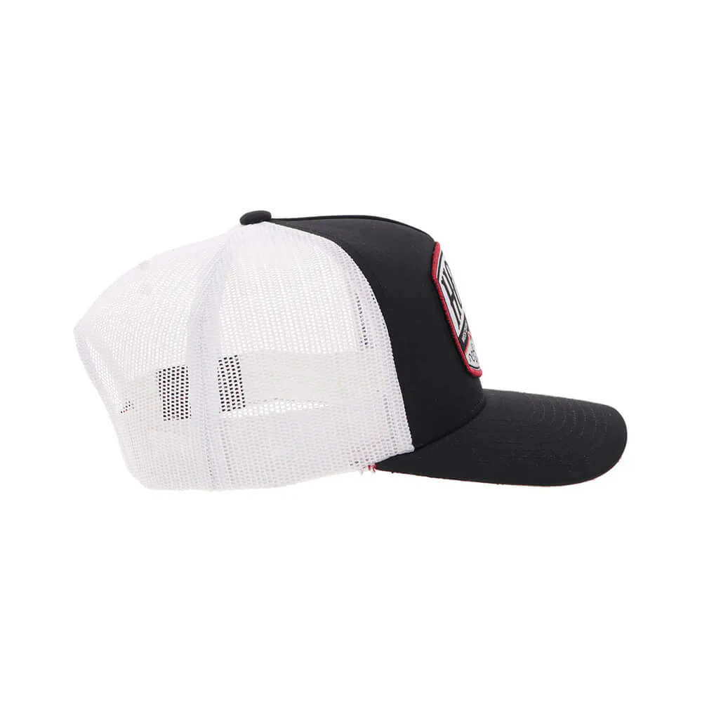 Hooey Mens "Salado" Cap Black/White - 2604T-BKWH - Image 4