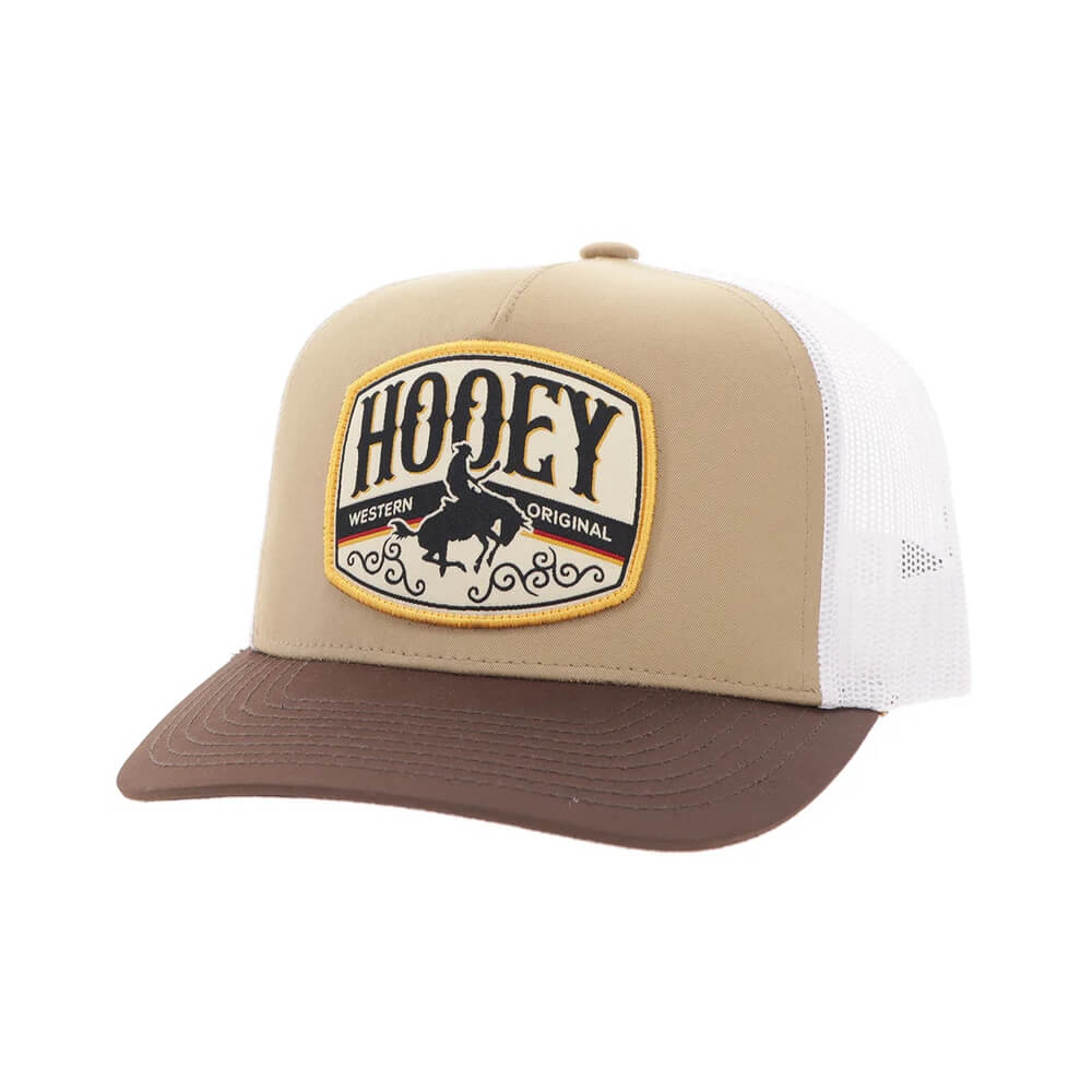 Hooey Mens "Salado" Cap Tan/White - 2604T-TNWH