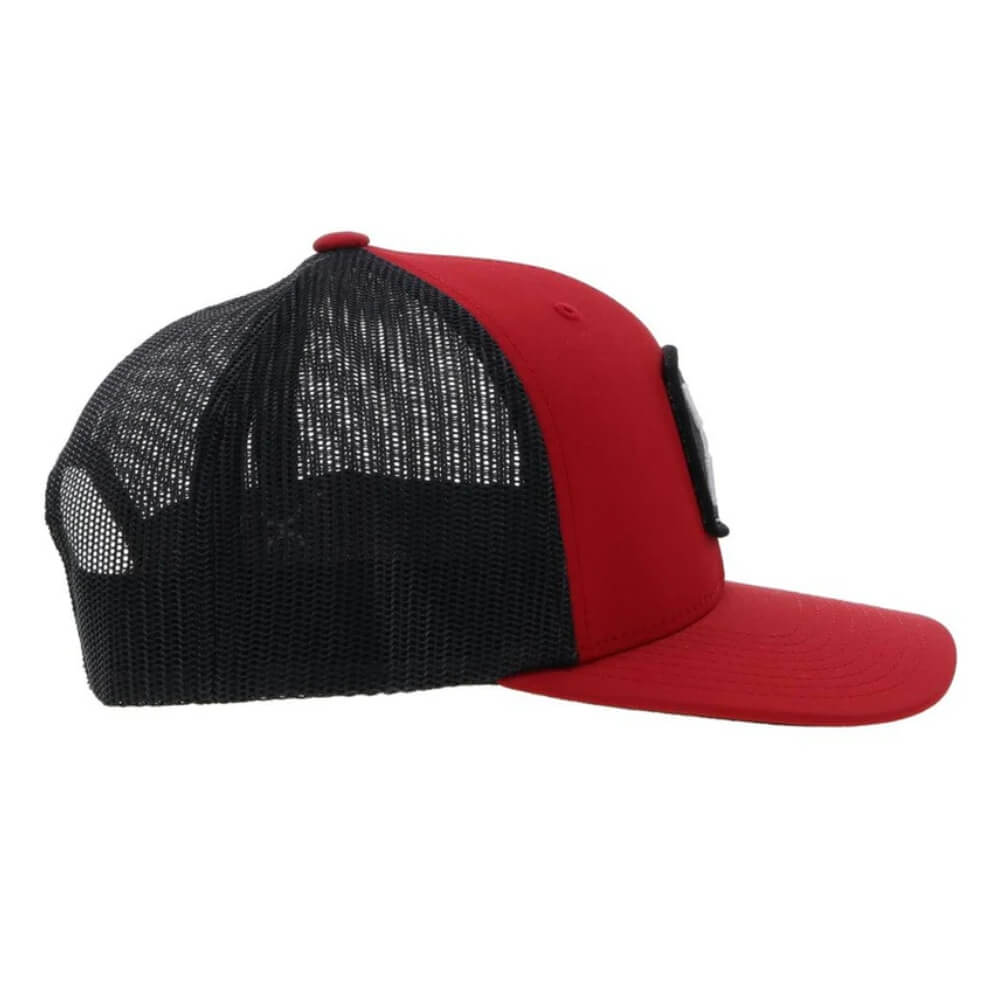 Hooey Mens "Zenith" Red/Black Cap - 2224T-RDBK - Image 3