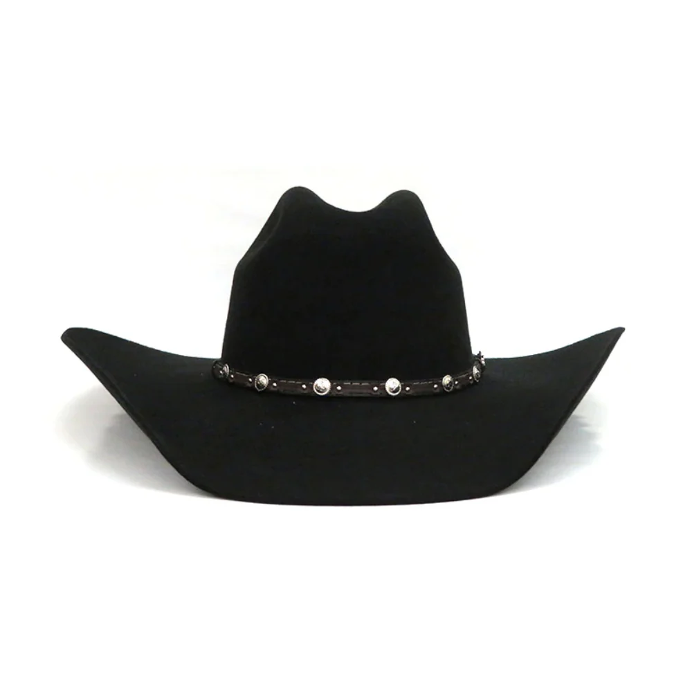 Justin Mens 2X Buster Premium Felt Hat - JF0230DBUST-BLK - Image 2