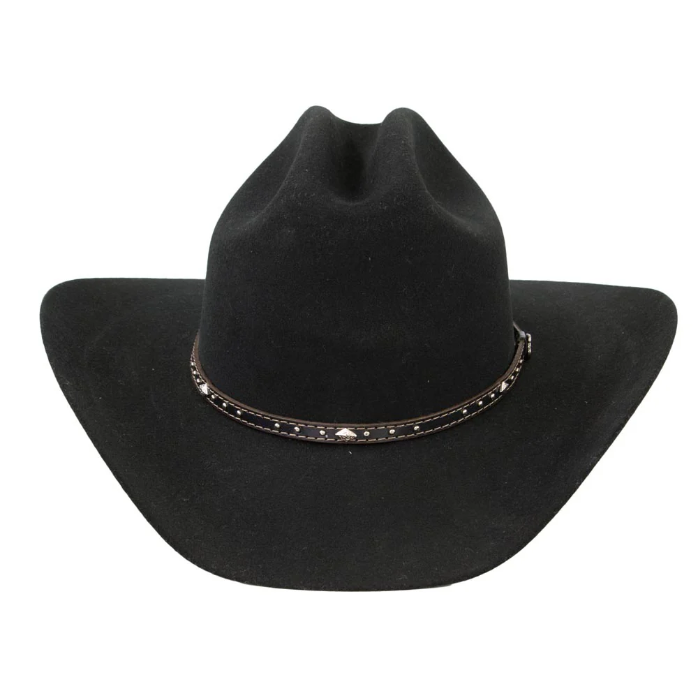 Justin Kids 2X Black Hills Felt Hat - JF0242BLKHILLSJR - Image 2
