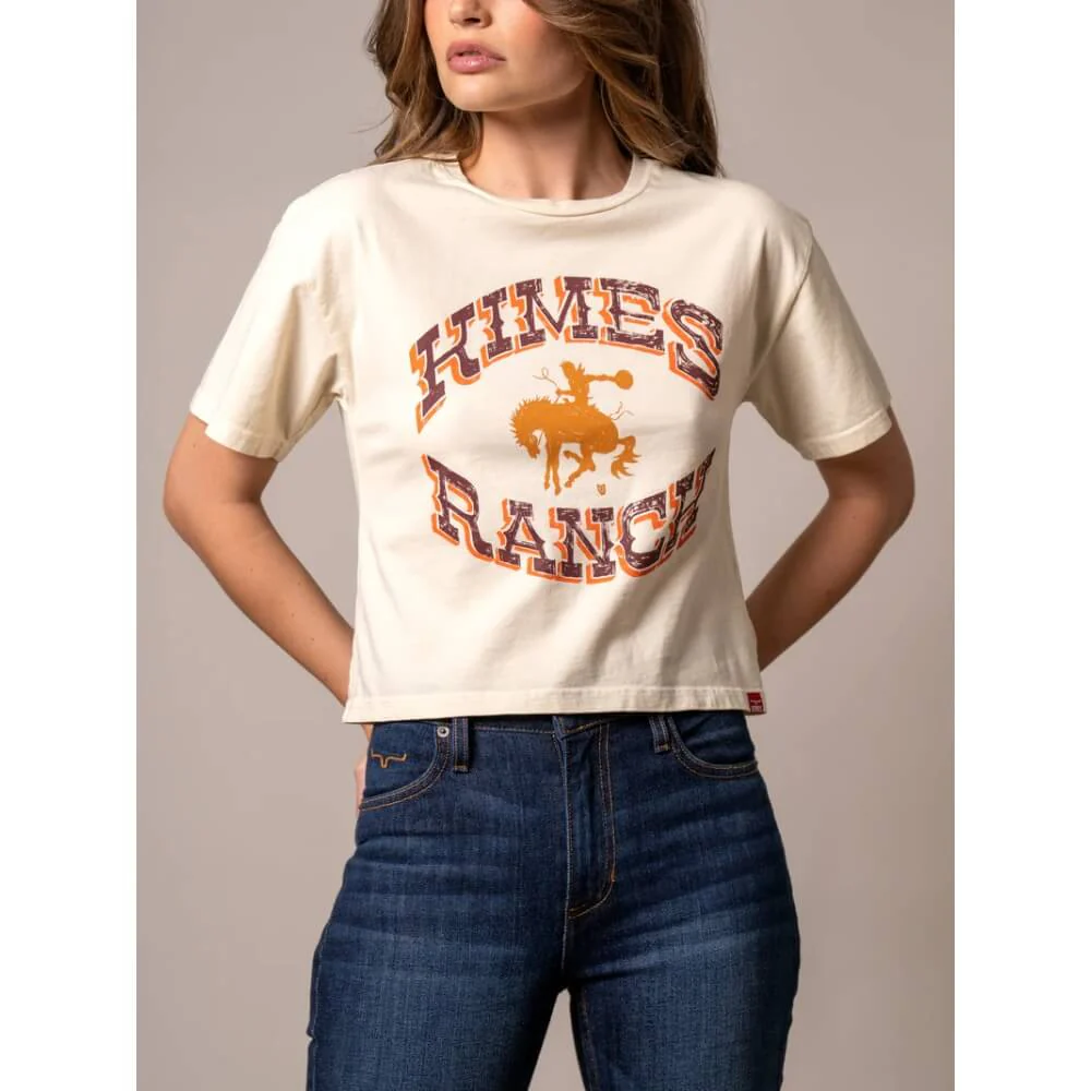 Kimes Ranch Womens Lucky B Bucking T-Shirt - LUCKYB-BUCKINGTEE