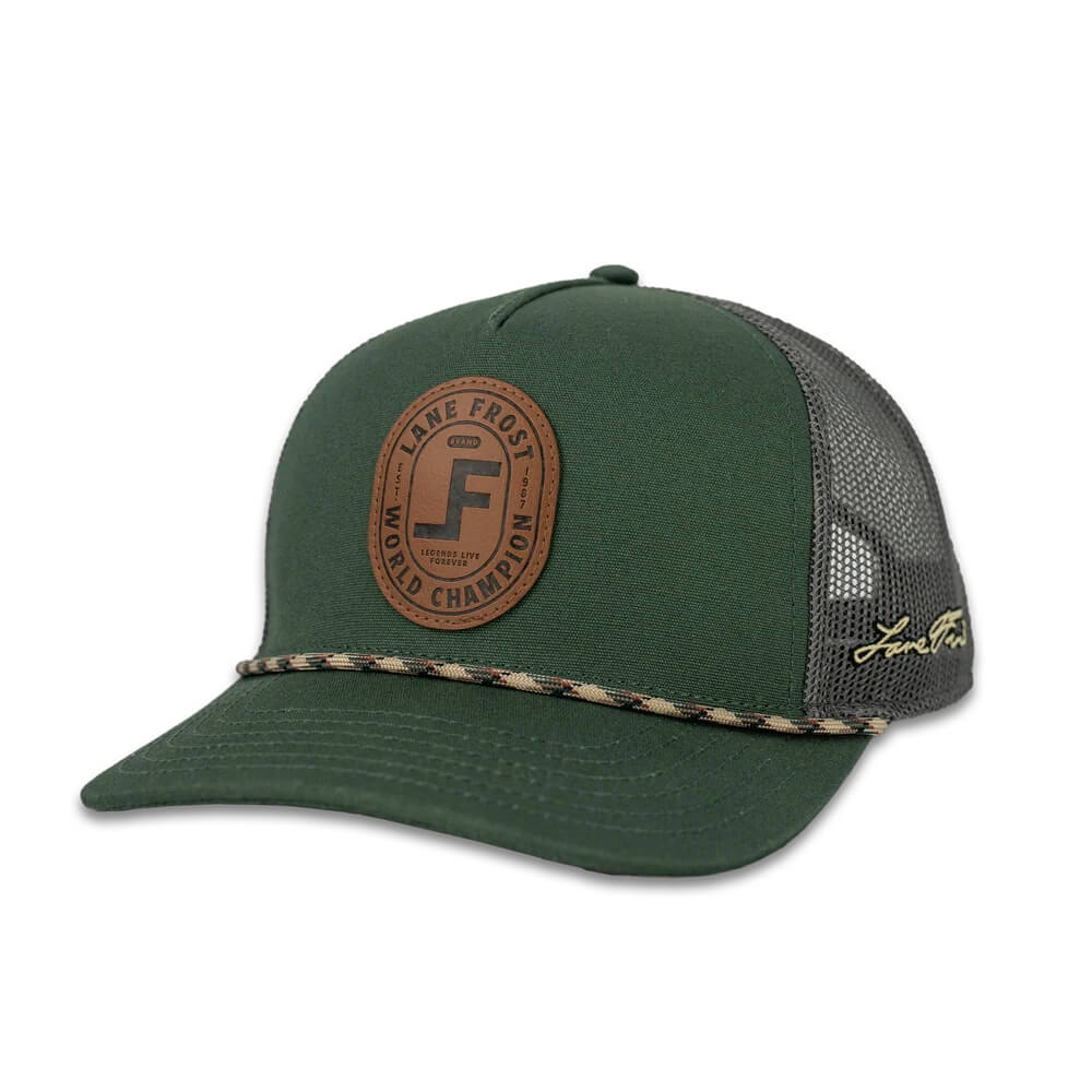 Lane Frost Mens Branded Cap Green - BRANDEDHAT - Image 3