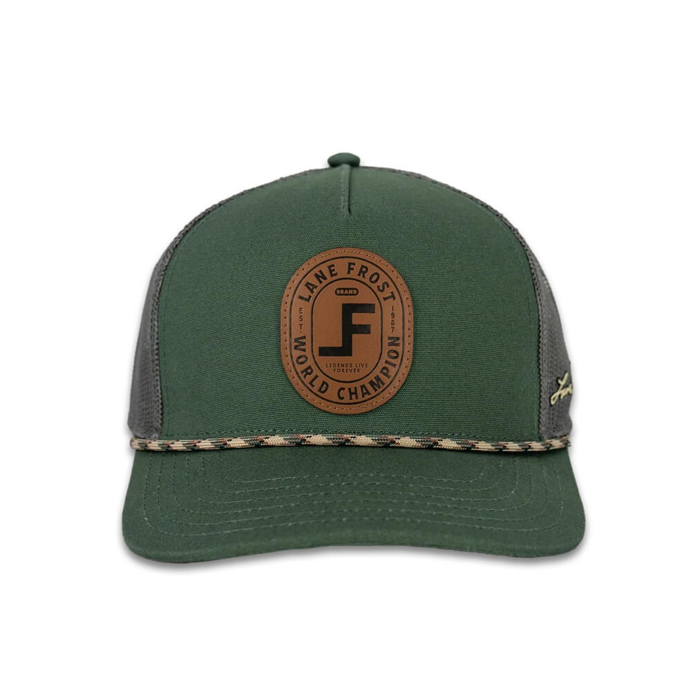 Lane Frost Mens Branded Cap Green - BRANDEDHAT - Image 4