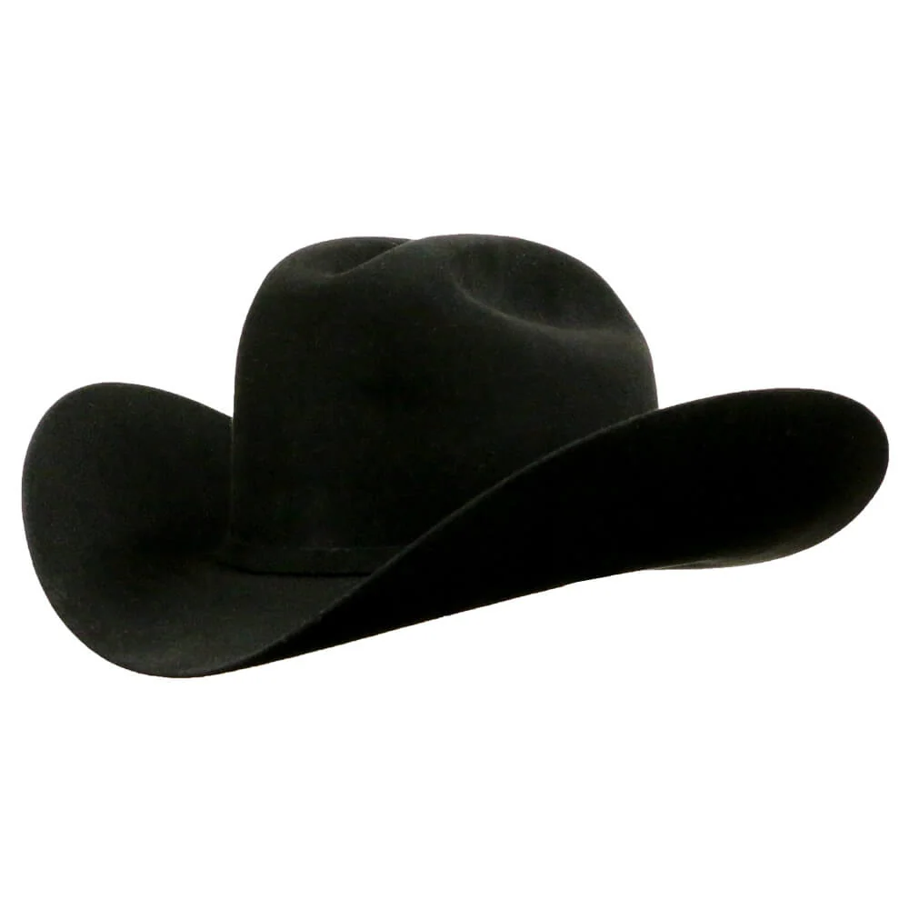 Larry Mahan Mens 30X Opulento Felt Hat - MF3065OPULEN30X-BLK - Image 6