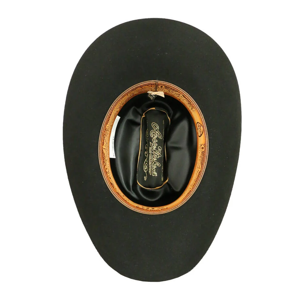 Larry Mahan Mens 30X Opulento Felt Hat - MF3065OPULEN30X-BLK - Image 8
