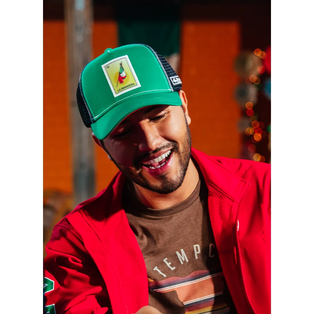 Larry Mahan Mens Loteria La Bandera Cap - LABANDERA