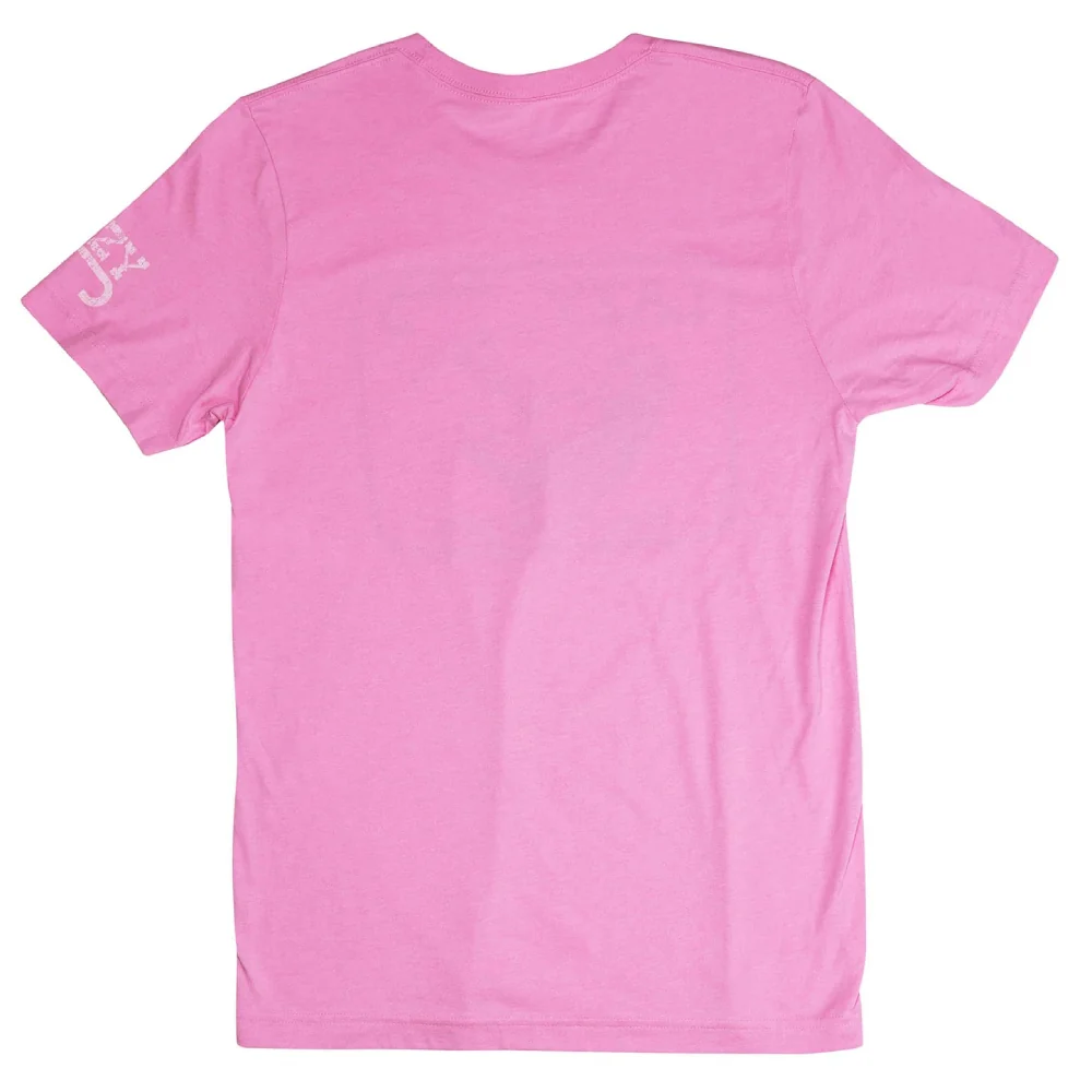 Lazy J Mens Fort Worth T-Shirt - PINKFTW - Image 2