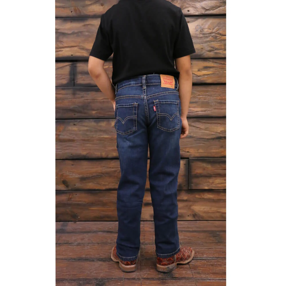 Levi’s Toddler Boys 511 Slim Fit Eco Performance Jeans (Sizes 2T - 4T) - 71C751-M2J - Image 3