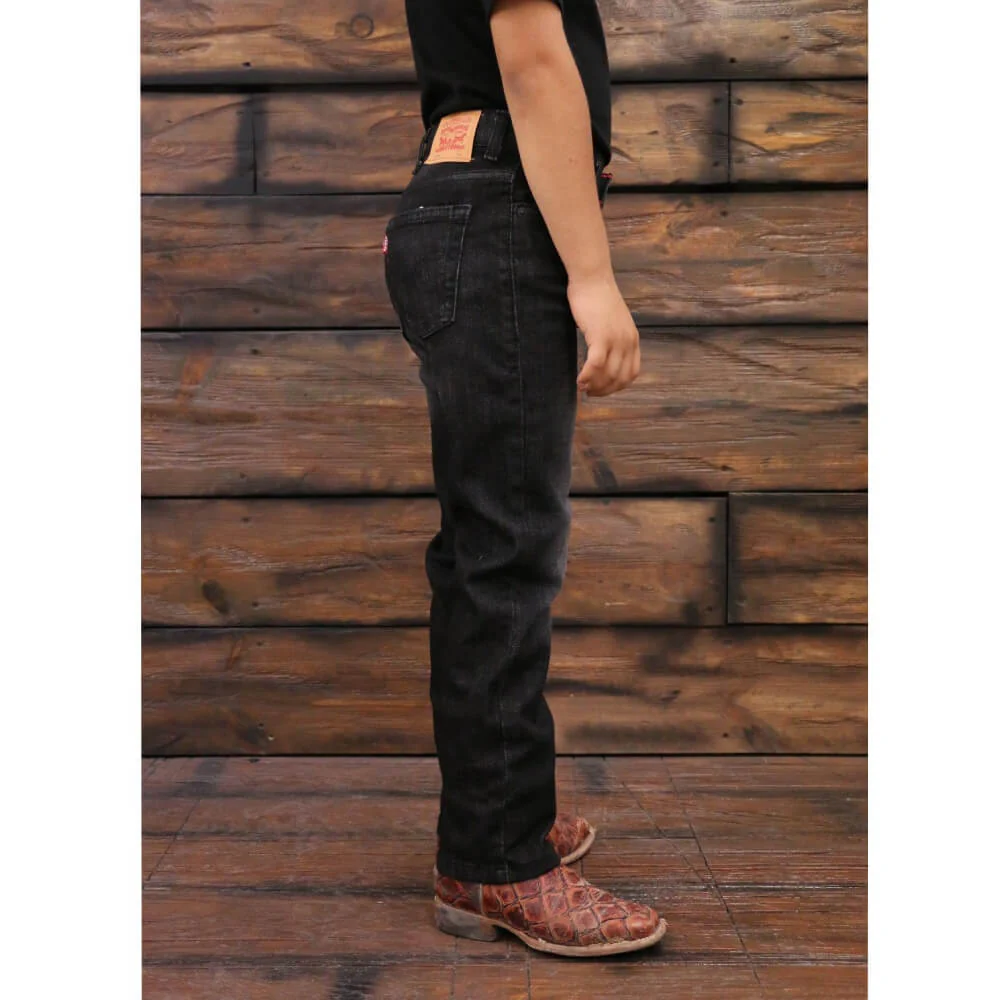 Levi’s Boys 514 Regular Straight Leg Performance Jeans (Sizes 8 - 20) - 91F665-D8E - Image 2