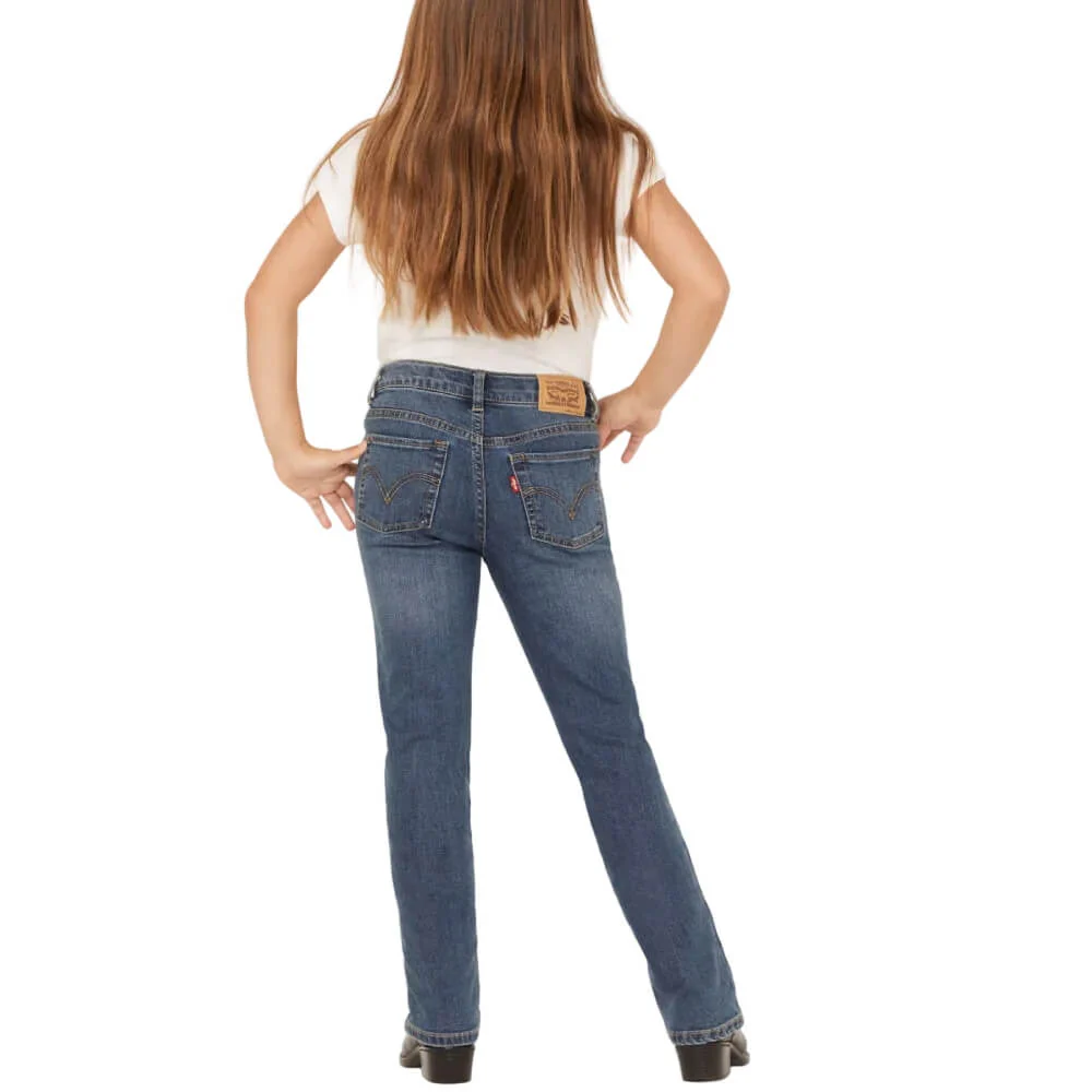 Levi's Girls Classic Boot Cut Jeans - 41E915-M4Q - Image 2