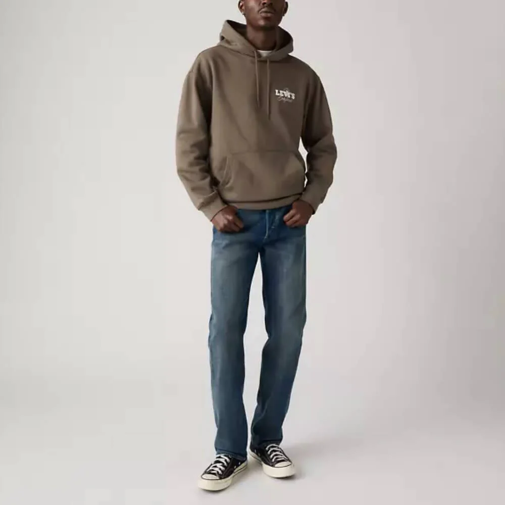 Levi's Mens 501 Original Fit Jeans 3pm In Columbus - Dark Wash - 005013729 - Image 2