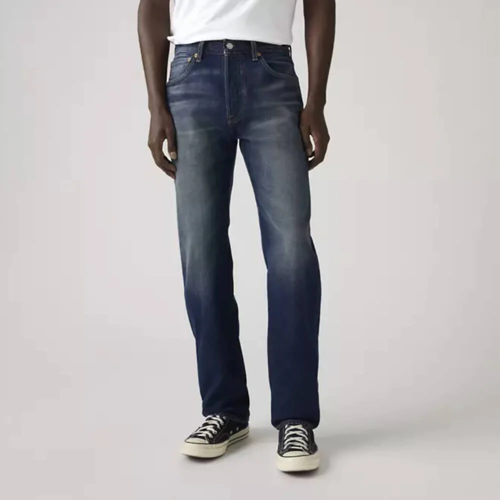 Levi's Mens 501® Original Fit Jeans Rockwell Morning/Dark Wash - 005013724