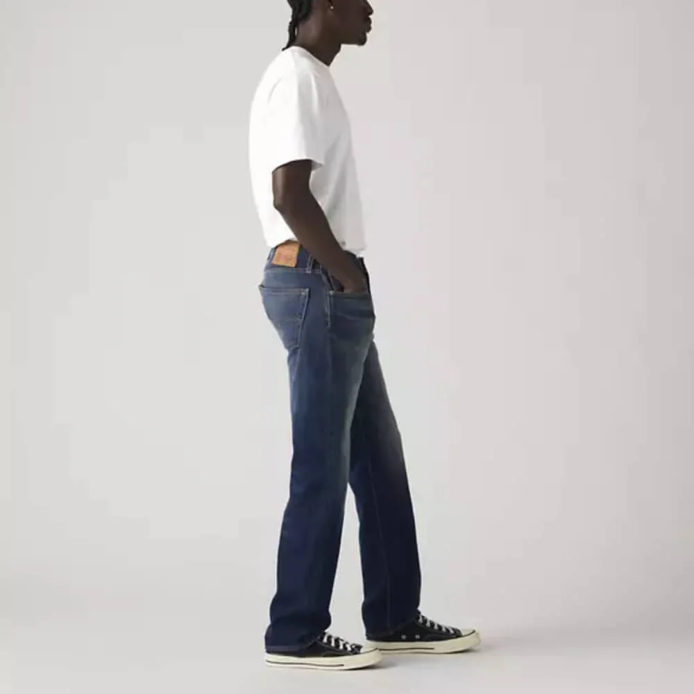 Levi's Mens 501® Original Fit Jeans Rockwell Morning/Dark Wash - 005013724 - Image 3
