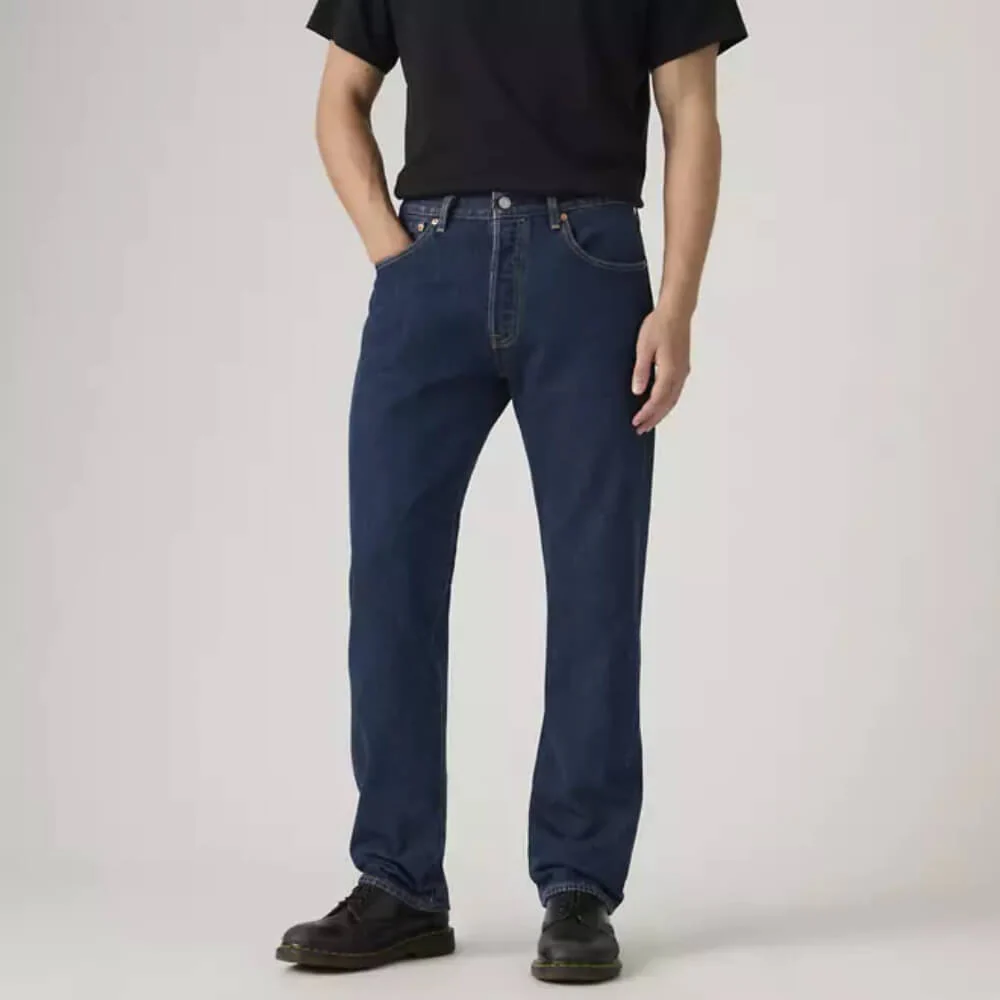 Levi's Mens 501® Relaxed Jeans Lost Coaster Blue - 0057V0005