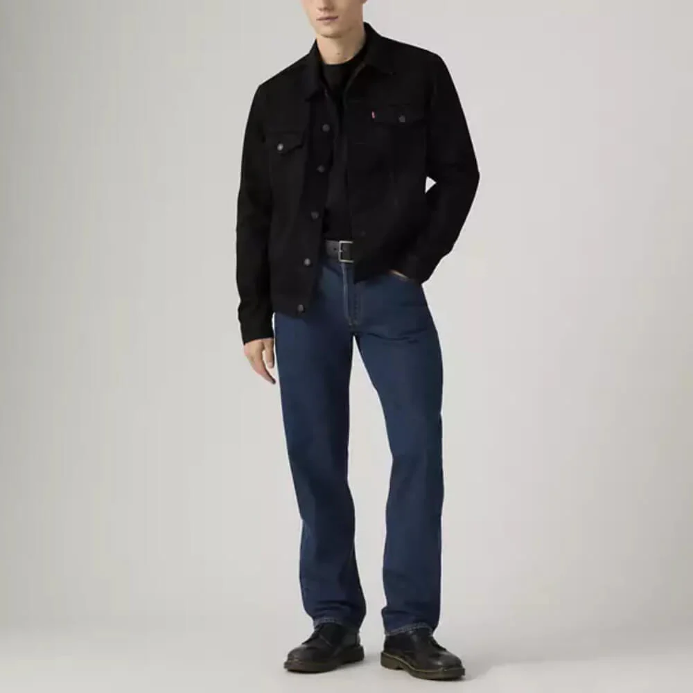 Levi's Mens 501® Relaxed Jeans Lost Coaster Blue - 0057V0005 - Image 2