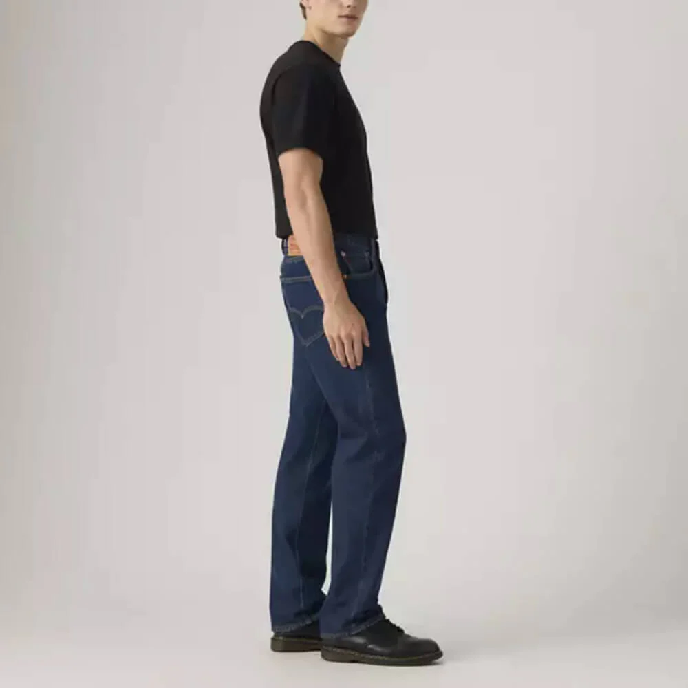 Levi's Mens 501® Relaxed Jeans Lost Coaster Blue - 0057V0005 - Image 3
