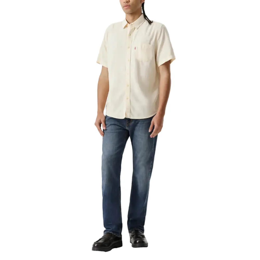 Levi's Mens 505 Regular Fit Jeans - 005053281 - Image 4
