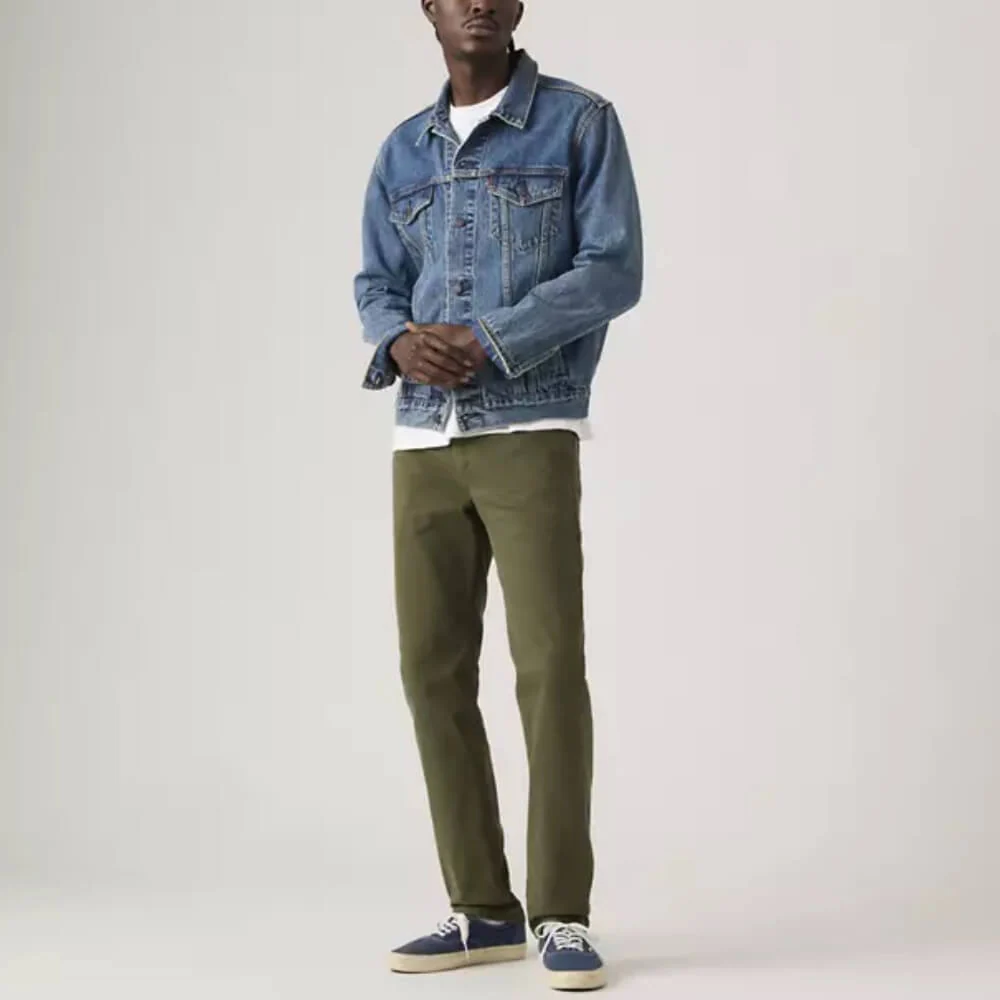 Levi's Mens 511™ Slim Fit Jeans Olive Night Green - 045116373 - Image 2
