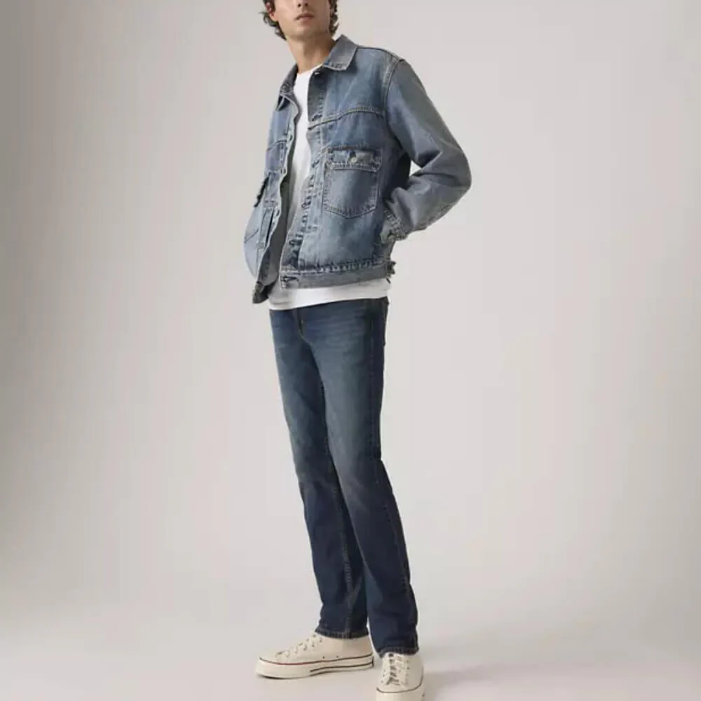 Levi's Mens 511™ Slim Fit Jeans River Bank Cool - Dark Wash - 045116321 - Image 2