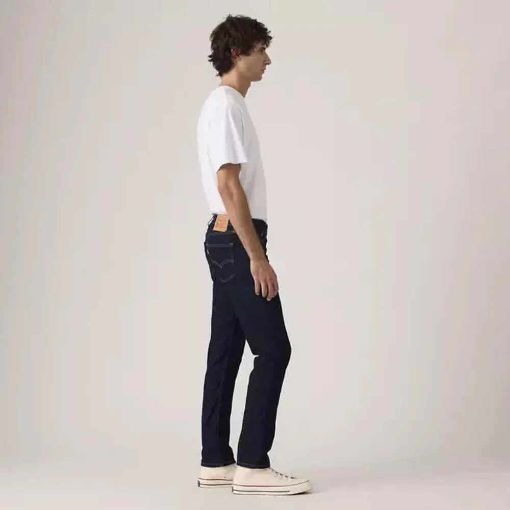 Levi's Mens 511 Slim Fit Jeans Seaside Rinse Cool - Dark Wash - 045116320 - Image 3