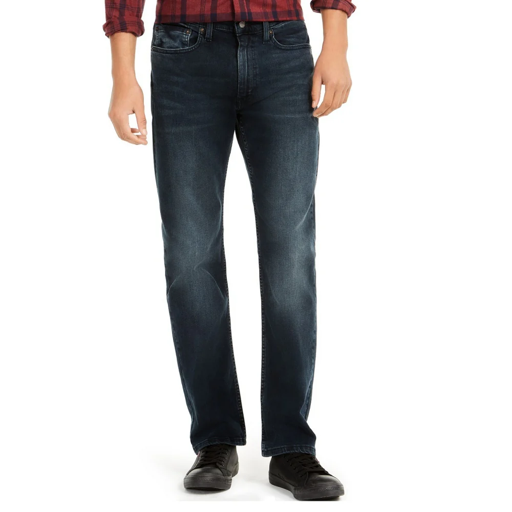 Levi's Mens 514 Straight Fit Flex Jeans Volcano - Medium Wash - 005141403