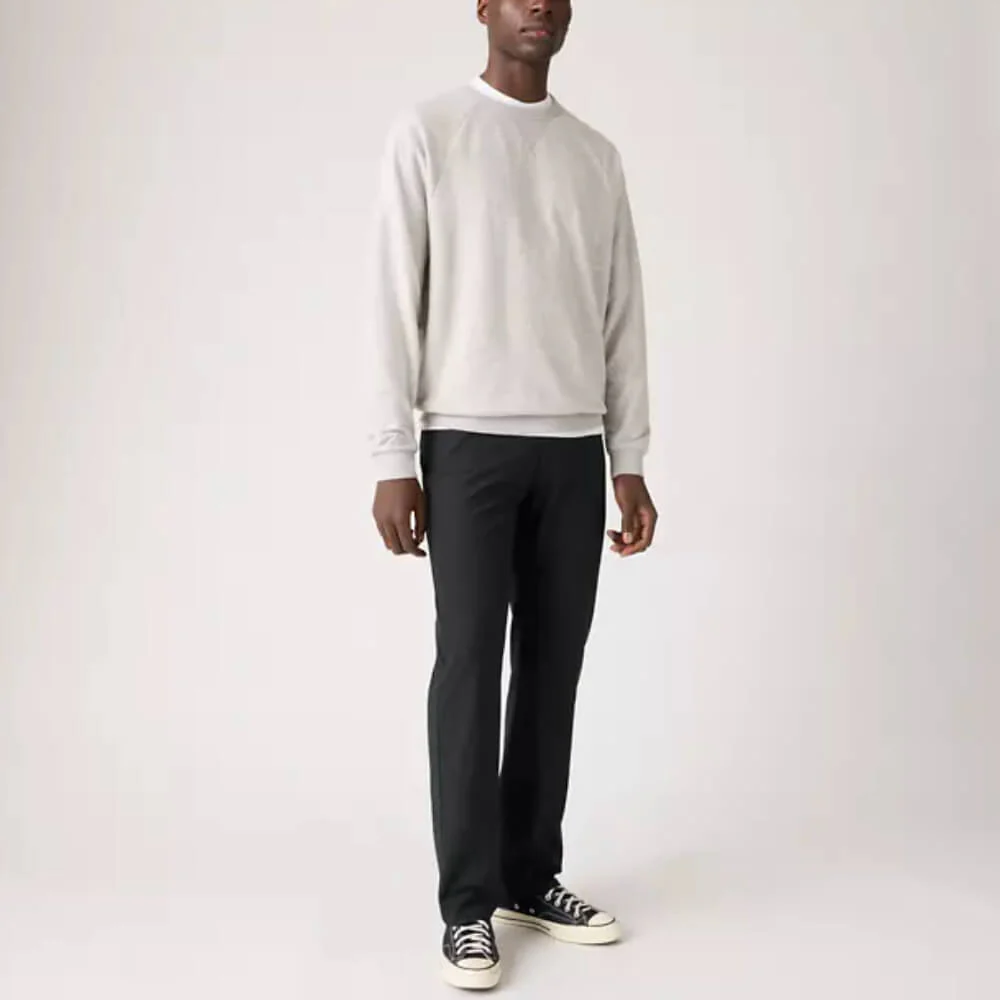 Levi's Mens 514 Straight Fit Tech Pants Black Boots Tech Knit - 003KR0004 - Image 2
