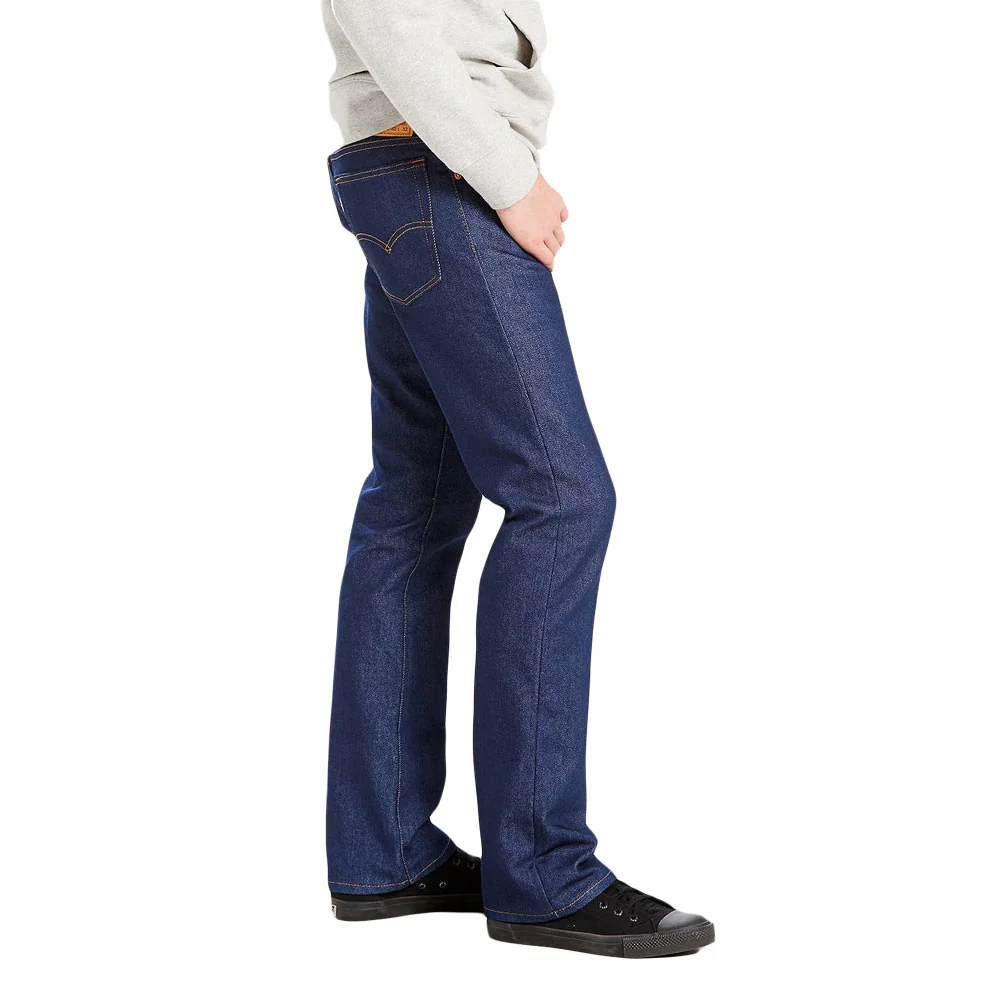 Levi's Mens 517 Bootcut Fit Jeans Dark Blue - 005172017 - Image 3