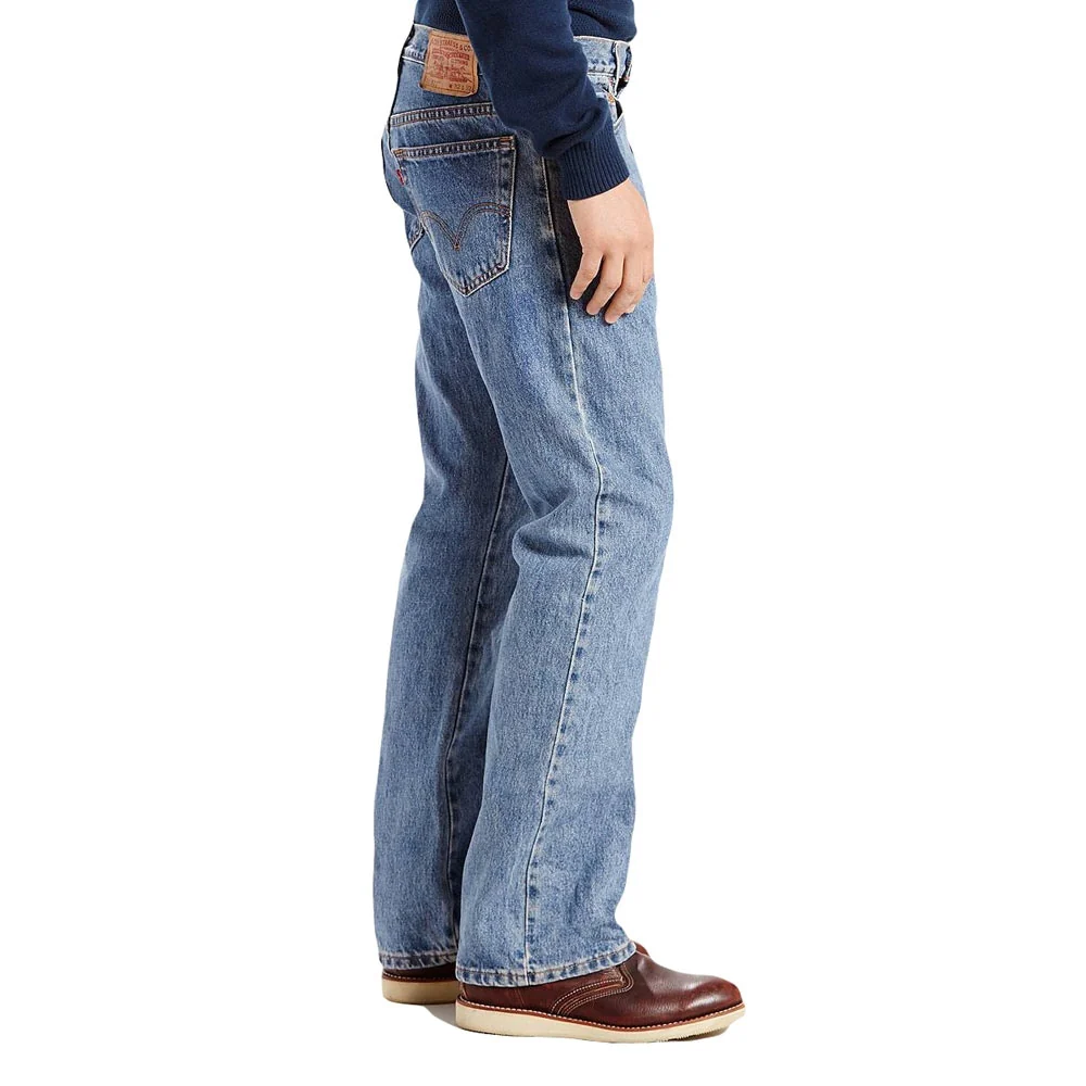 Levi's Mens 517 Bootcut Fit Jeans Medium Stonewash - 005174891 - Image 3