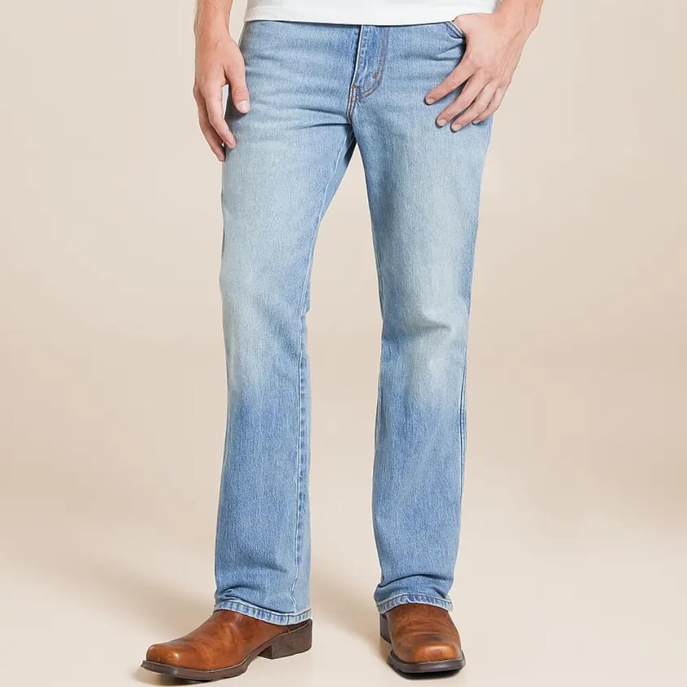 Levi's Mens 537 Western Bootcut Jeans Running Early - 000XI0022