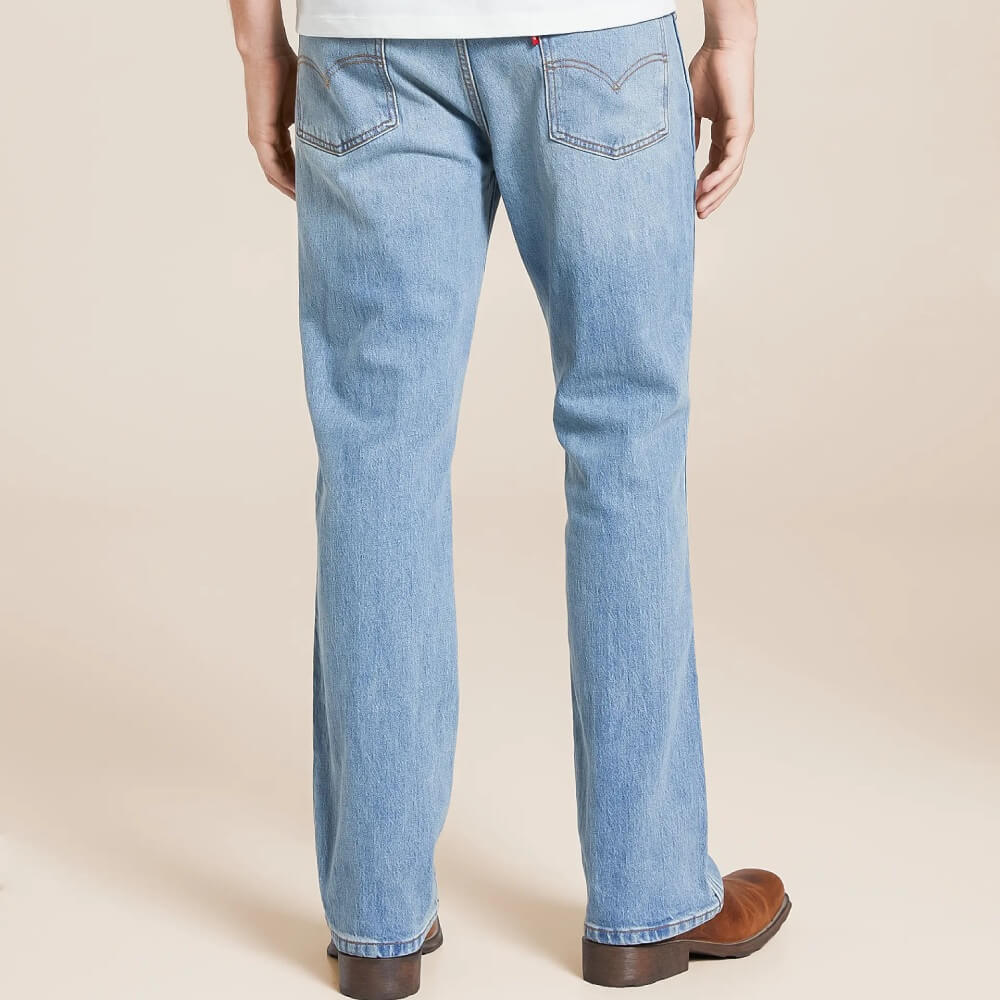Levi's Mens 537 Western Bootcut Jeans Running Early - 000XI0022 - Image 3