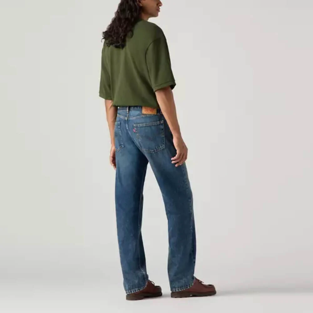 Levi's Mens 555 Relaxed Straight Jeans Worthwhile - A72230013 - Image 3