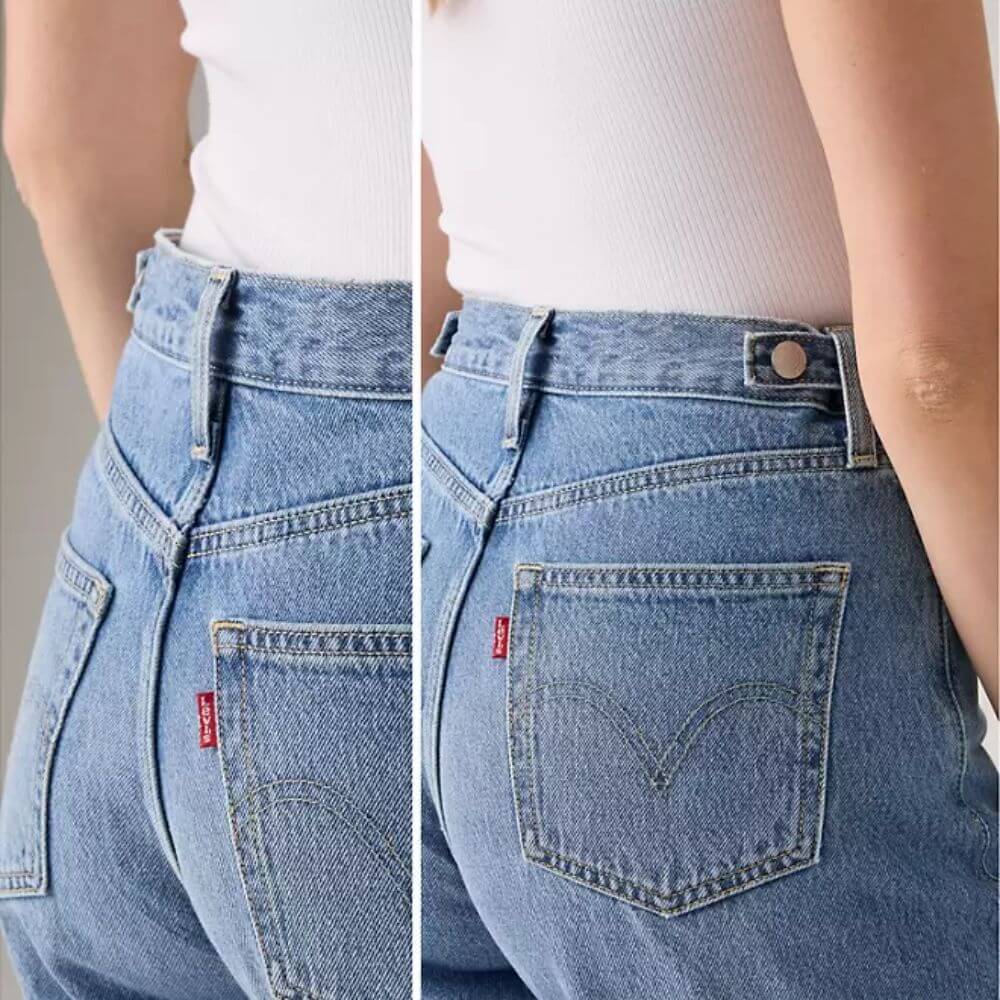 Levi's Womens Cinch Barrel Jeans - 003V50002 - Image 5