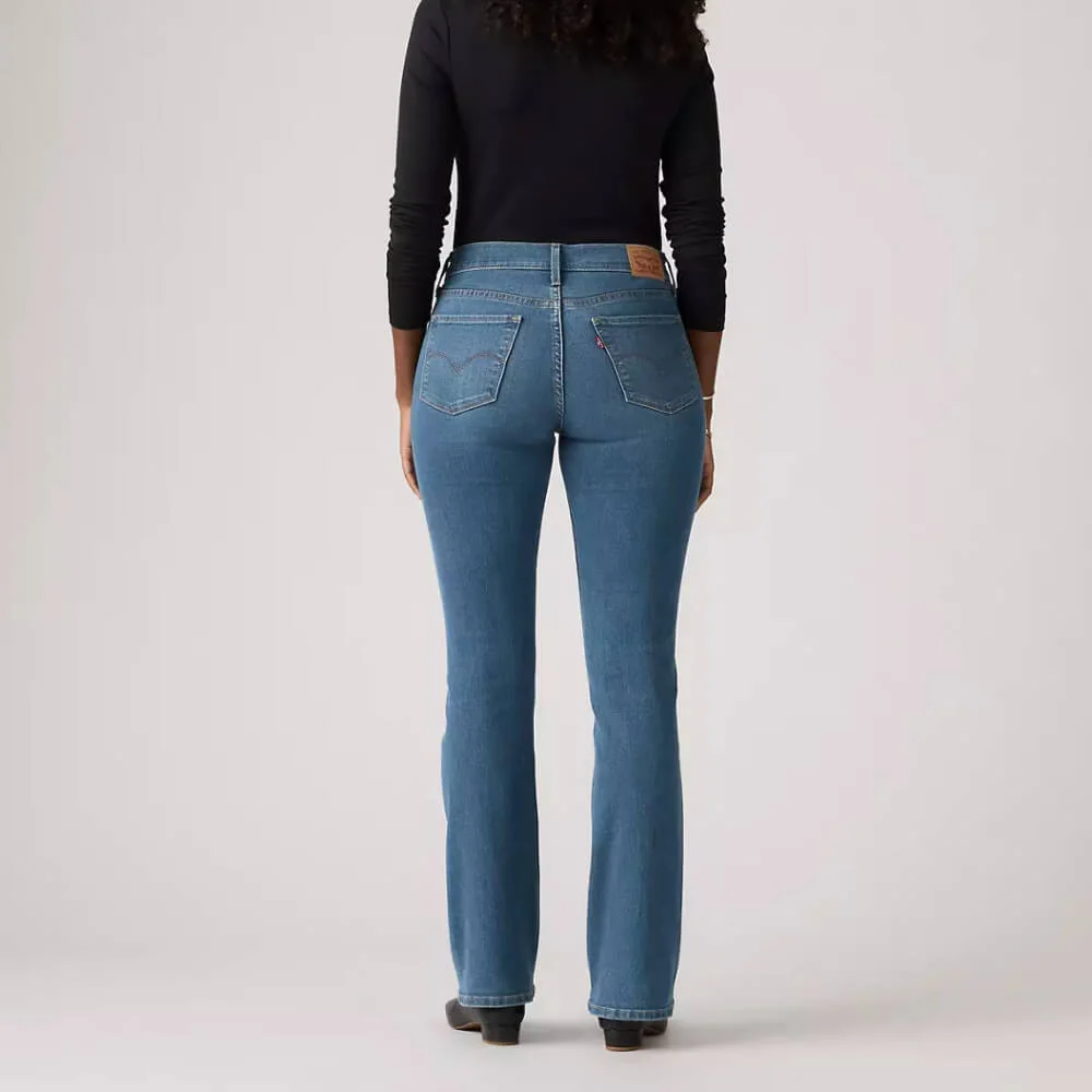 Levi's Womens 315 Shaping Jeans Grassy Sassy Wash - 196320160 - Image 3