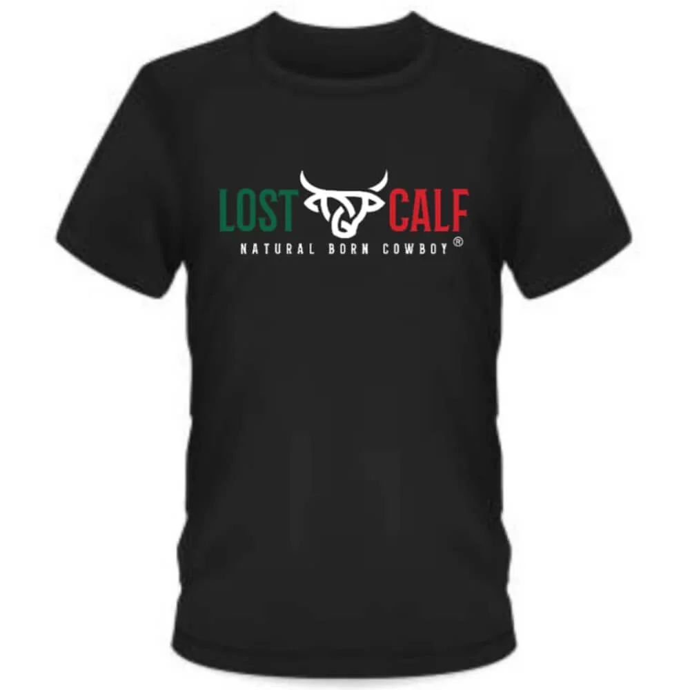 Lost Calf Mens Mexicalf T-Shirt Black - MEXICALFTEE