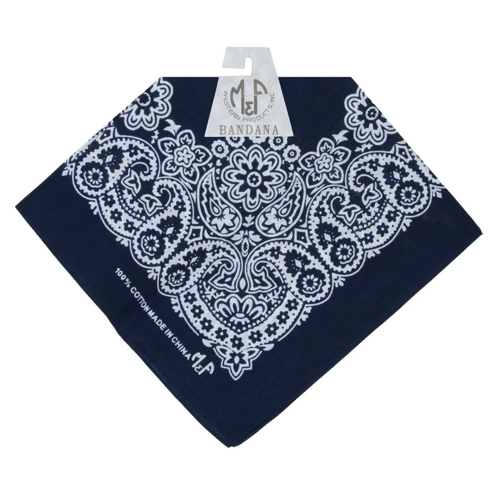 M&F Western Bandana Navy - 10002-03