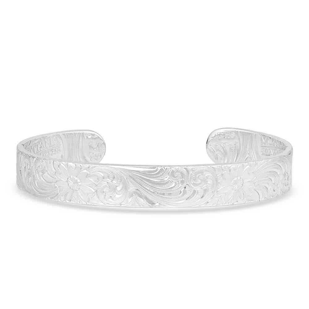 Montana Silversmiths Womens Classic Engraved Cuff Bracelet Silver - BC856 - Image 2