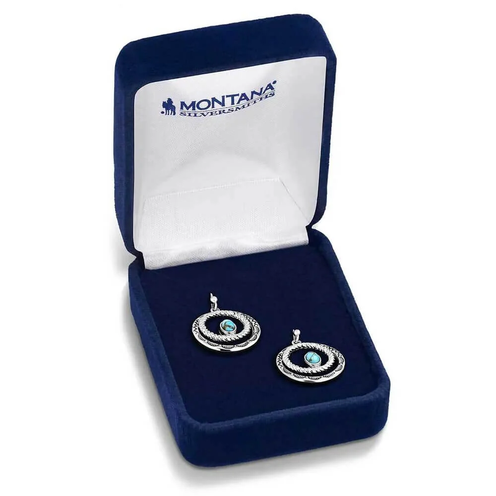 Montana Silversmiths Womens Enchanted Soul Earrings Silver - ER6104
