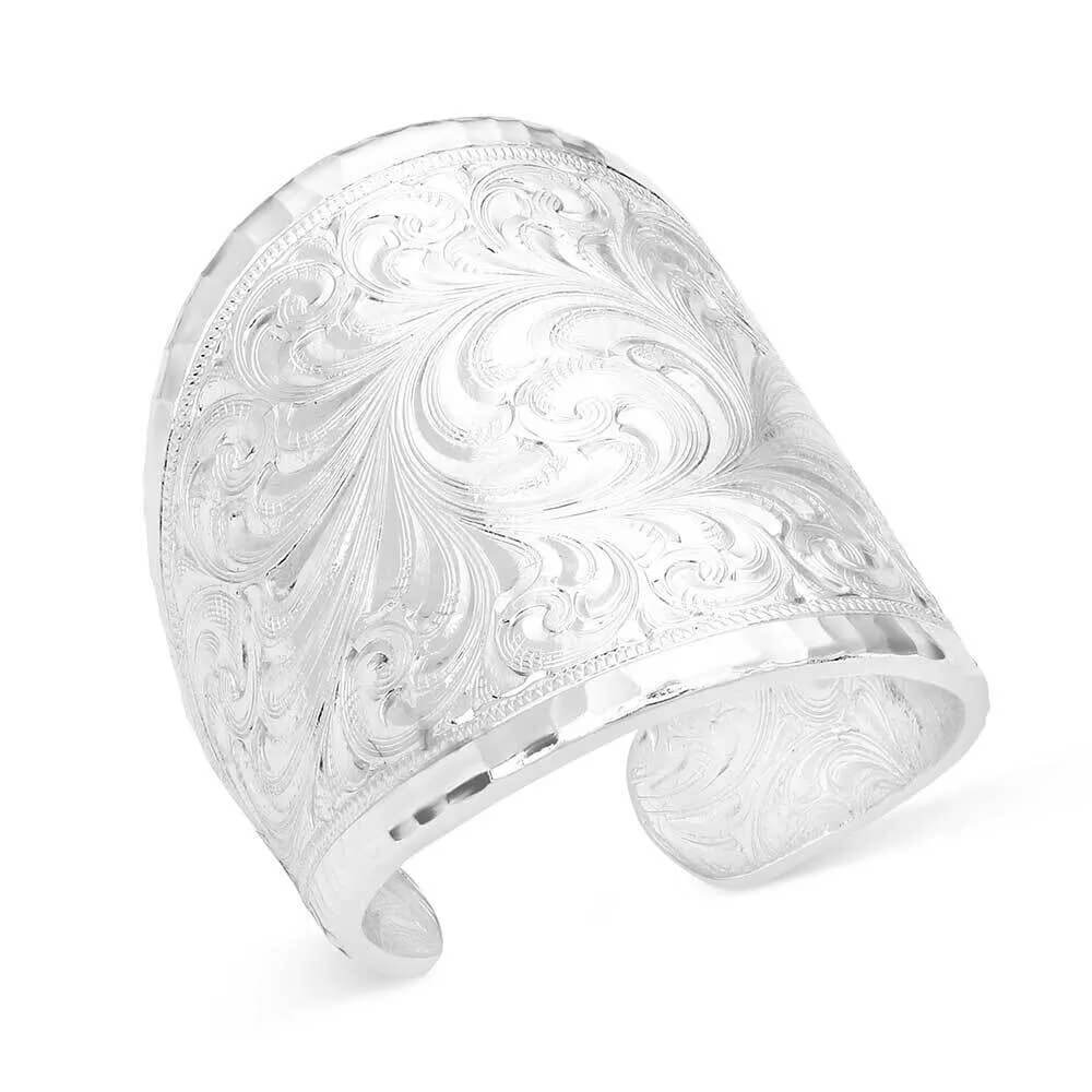 Montana Silversmiths Womens Out West Ring Silver - RG155NF - Image 3