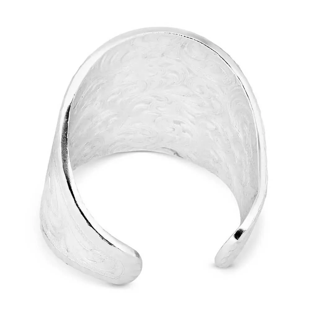 Montana Silversmiths Womens Out West Ring Silver - RG155NF - Image 4