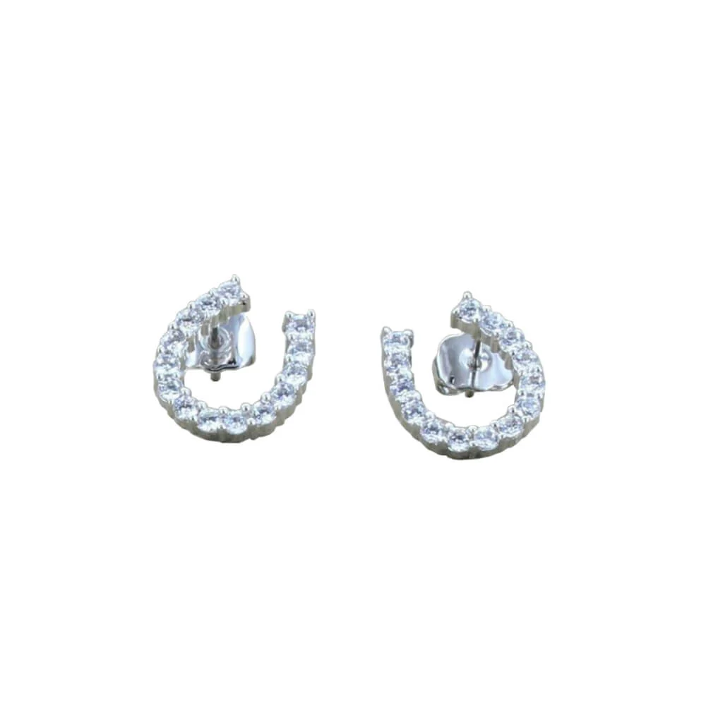 Montana Silversmiths Womens Tiny Rider Earrings - ER1251 - Image 2