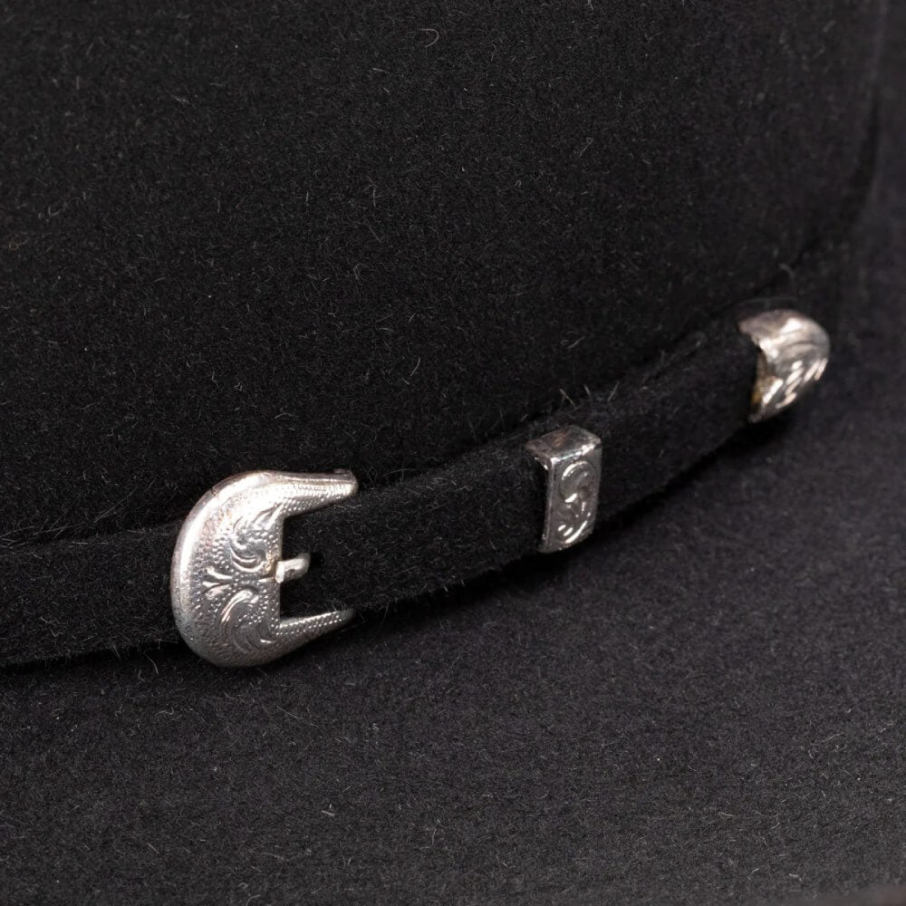 Resistol Mens 6X Midnight Black Felt Hat - RFMDNTRB-07 - Image 4