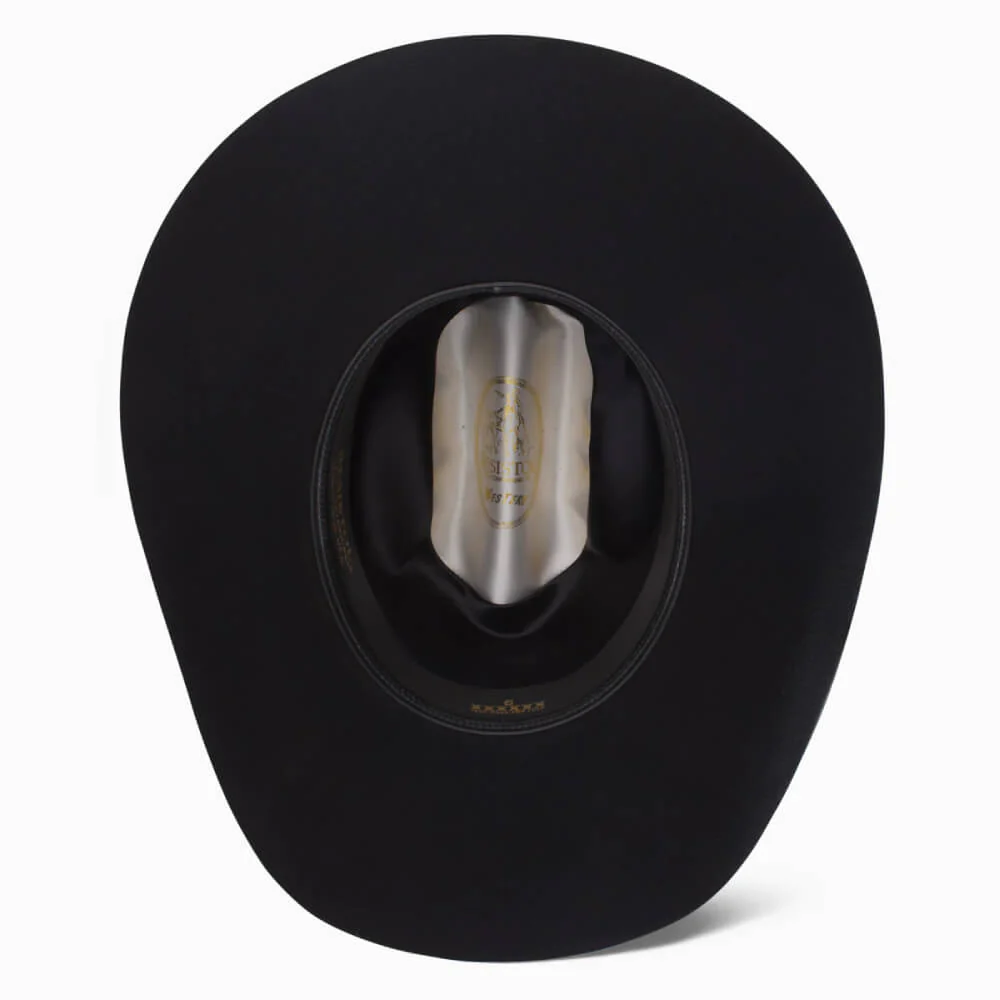 Resistol Mens 6X Midnight Black Felt Hat - RFMDNTRB-07 - Image 5